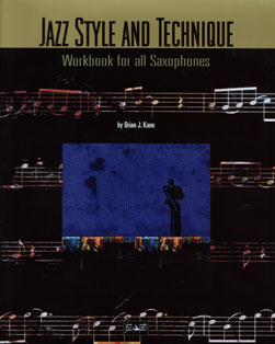 Book cover of Jazz Style and Technique for Sax